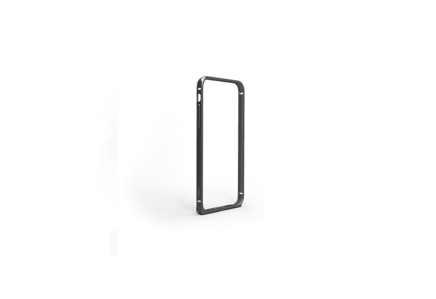 KMP Creative Lifesytle Product Handyhülle Schutzrahmen für iPhone X Gray 5,8 Zoll von KMP Creative Lifesytle Product