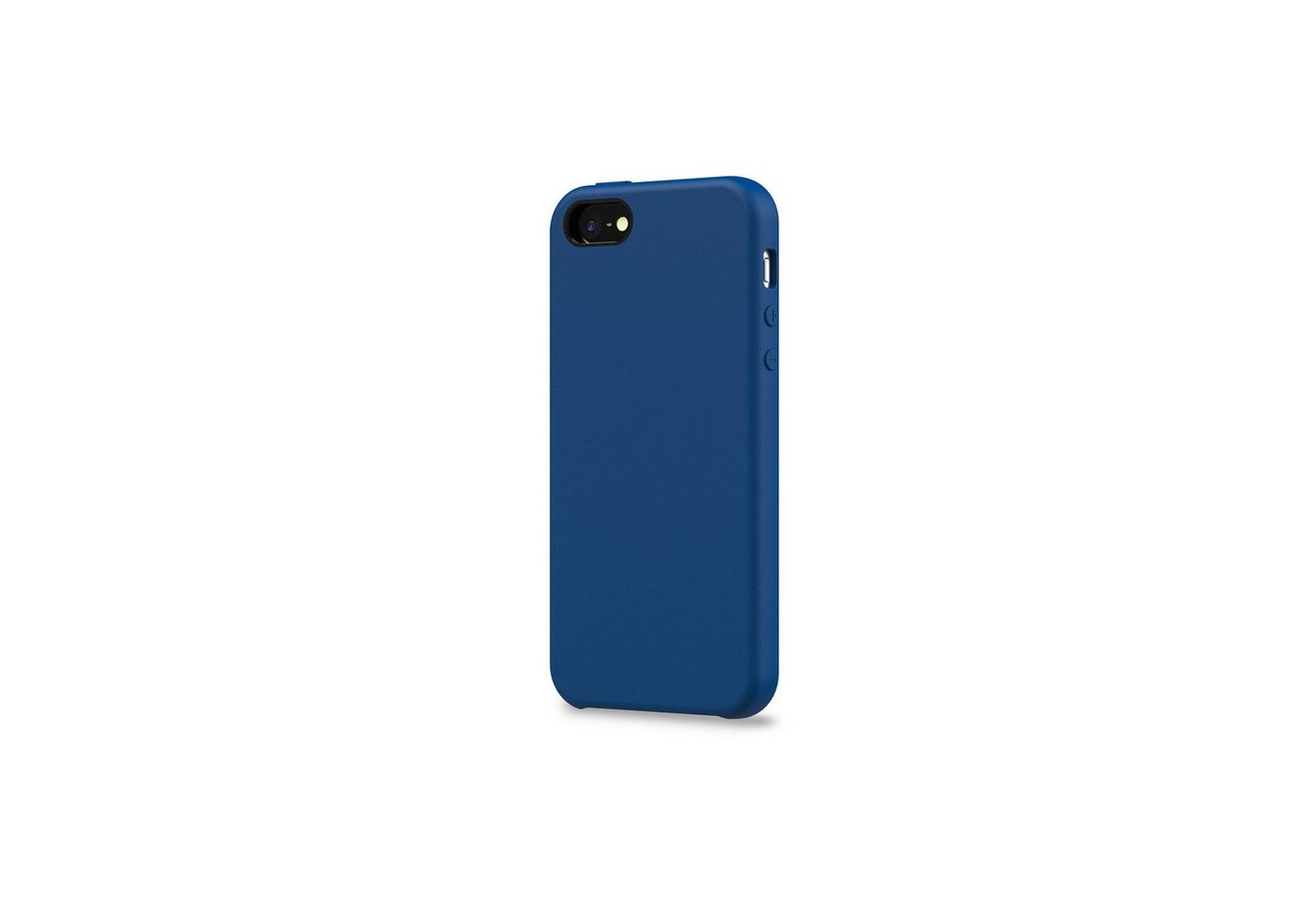 KMP Creative Lifesytle Product Handyhülle Silikon Schutzhülle für iPhone SE, 5s, 5 Blue 4 Zoll von KMP Creative Lifesytle Product