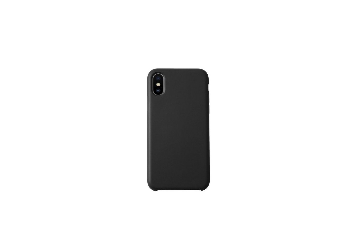 KMP Creative Lifesytle Product Handyhülle Silikon Schutzhülle für iPhone X Black 5,8 Zoll von KMP Creative Lifesytle Product