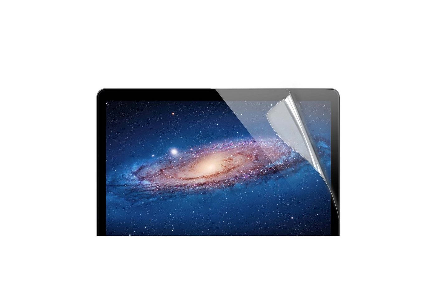 KMP Creative Lifesytle Product Schutzfolie Schutzfolie für 13 MacBook Pro Retina Frame Black, (1-St), dünn, extra, klar" von KMP Creative Lifesytle Product