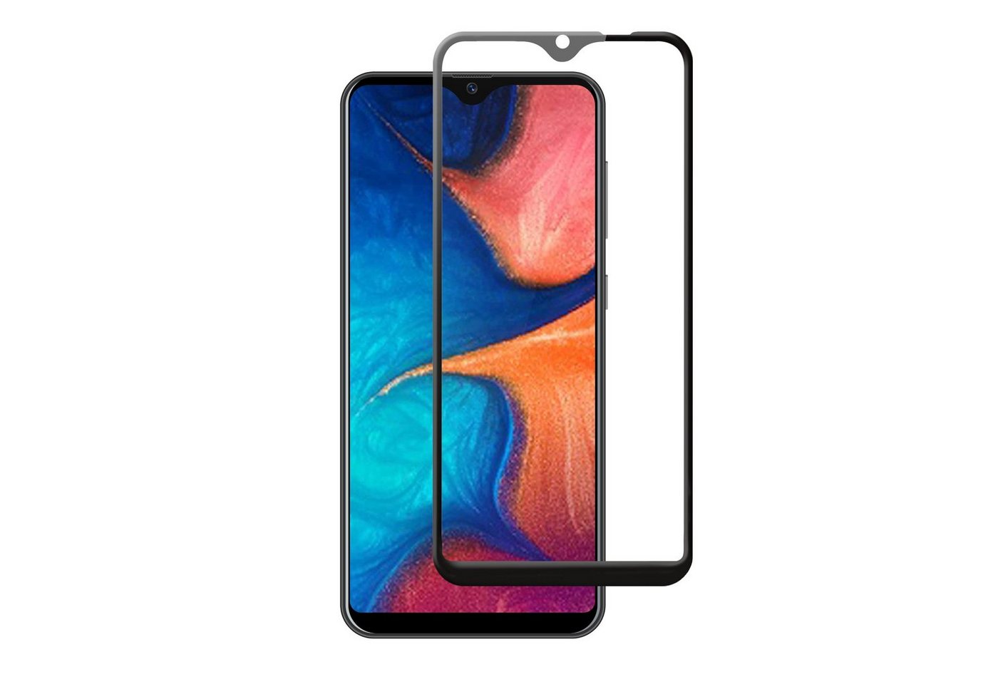 KMP Creative Lifesytle Product Smart²Glass für Samsung Galaxy A20e Doublepack für Samsung Galaxy A20e, Displayschutzglas, Doublepack, 1 Stück von KMP Creative Lifesytle Product