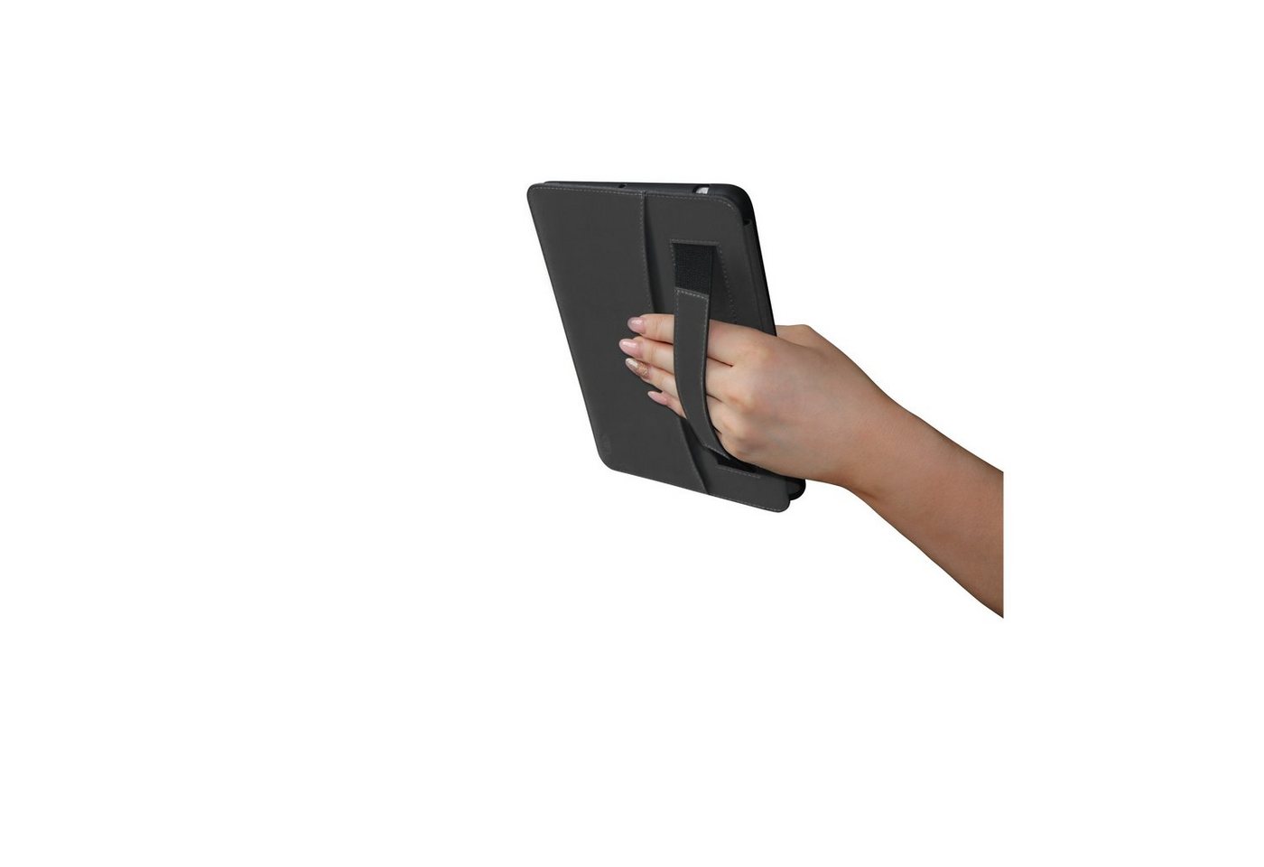 KMP Creative Lifesytle Product Tablet-Hülle Leder Bookcase für iPad Mini 5 Black 20,1 cm (7,9 Zoll), Sleep- und Wake-up-Funktion beim Öffnen und Schließen von KMP Creative Lifesytle Product