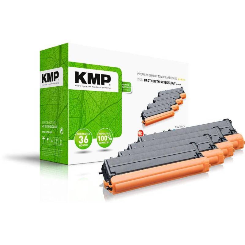 KMP Toner Brother TN-423BK/C/M/Y Multipack B-T101XM von KMP Printtechnik AG