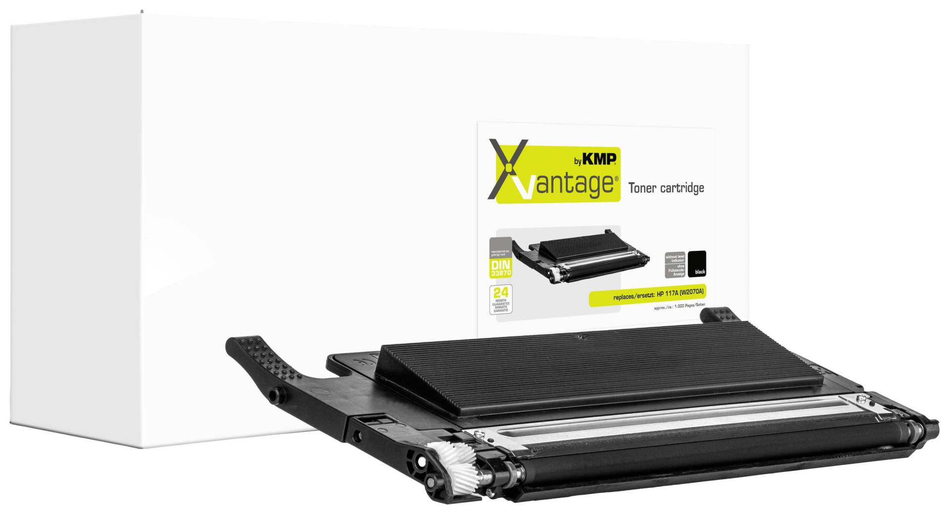 KMP XVantage Toner HP117A (W2070A)  1000 Seiten black remanufactured von KMP Printtechnik AG