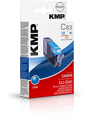 KMP Tintenkartusche für Canon PIXMA MG5150 , C83, cyan von KMP know how in modern printing
