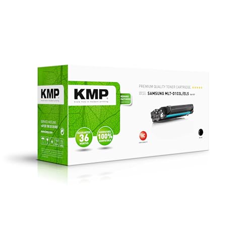 KMP Toner passend für Samsung MLT-D103L / ELS - Schwarz für: Samsung ML 2950 Serie, ML 2951D, ML 2955 Serie, SCX 4705FN, SCX 4728 Serie, SCX 4729 Serie von KMP know how in modern printing