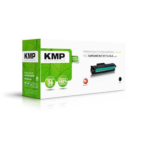 KMP Tonerkartusche passend für Samsung 111L Black (MLTD111LELS) - für Samsung Xpress M 2020, 2021, 2021 W, 2022, 2022 W, 2026, 2026 W, 2070, 2070 etc. von KMP know how in modern printing