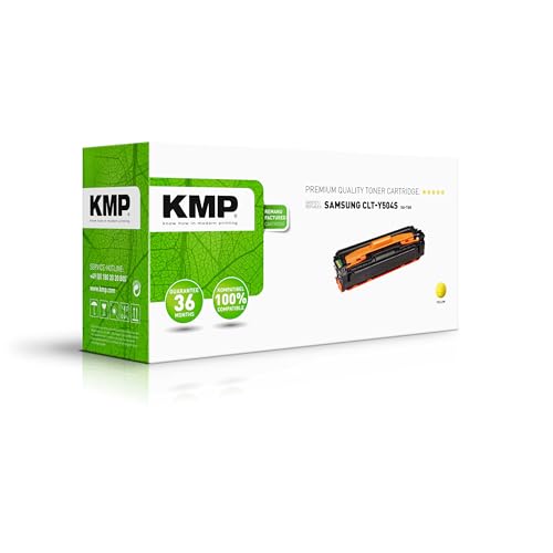 KMP Toner für Samsung Y504S Yellow (CLTY504SELS) von KMP know how in modern printing