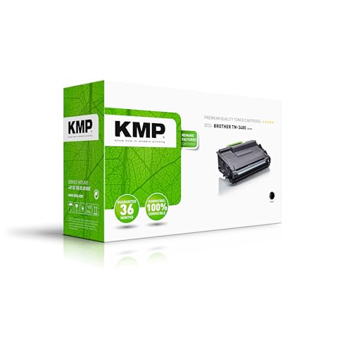 KMP Toner passend für Brother TN-3480 Schwarz - für DCP-L5500dn DCP-L6600dw, HL-L5000d, MFC-L5700dn, etc. von KMP know how in modern printing