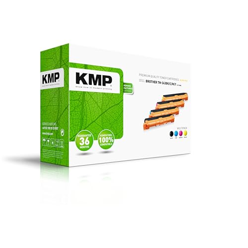 KMP Tonerkartusche passend für Brother TN243BK, TN243C, TN243M, TN243Y Multipack - B-T109M - für DCP-L3510CDW DCP-3517CDW DCP-L3550CDW HL-L321... etc. KMP Tonerkartusche passend für Brother TN243BK, TN243C, TN243M, TN243Y Multipack - B-T109M - für DCP-L3510CDW DCP-3517CDW DCP-L3550CDW HL-L321... etc. von KMP know how in modern printing
