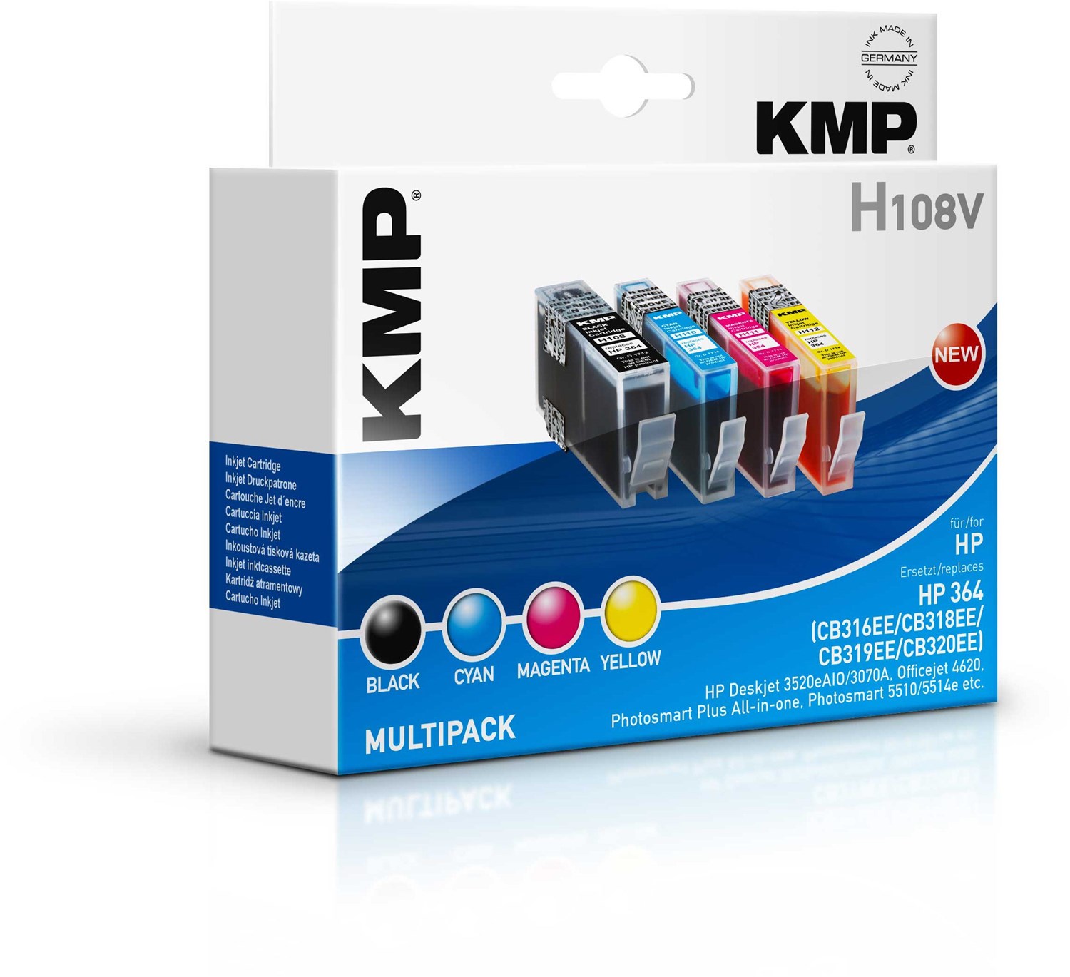 H108V Multipack Tinten-Multipack 4-farbig von KMP