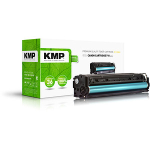 KMP C-T19  schwarz Toner kompatibel zu Canon 718 BK von KMP