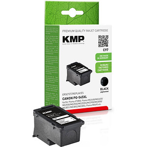 KMP C97  schwarz Druckkopf kompatibel zu Canon PG-545 XL von KMP