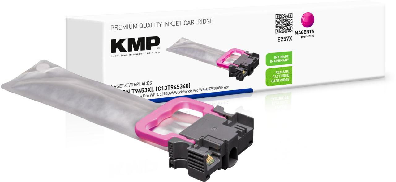 KMP Druckerpatrone E257X magenta kompatibel zu EPSON T9453 KMP Druckerpatrone E257X magenta kompatibel zu EPSON T9453 von KMP