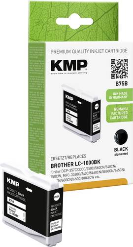 KMP Druckerpatrone ersetzt Brother LC-1000BK Kompatibel Schwarz B75B 1035,4001 von KMP