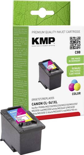 KMP Druckerpatrone ersetzt Canon CL-541 XL Kompatibel Cyan, Magenta, Gelb C88 1517,4030 von KMP