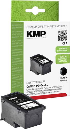 KMP Druckerpatrone ersetzt Canon PG-545 XL Kompatibel Schwarz C97 1562,4001 von KMP