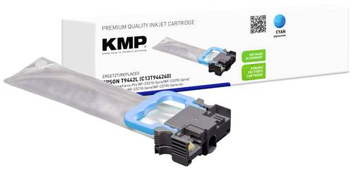 KMP Druckerpatrone ersetzt Epson T9442L Kompatibel Cyan 1645,4803 von KMP