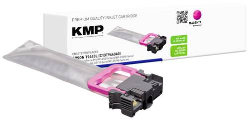 KMP Druckerpatrone ersetzt Epson T9443L Kompatibel Magenta 1645,4806 von KMP