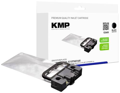 KMP Druckerpatrone ersetzt Epson T9651 Kompatibel Schwarz E260X 1660,4001 von KMP