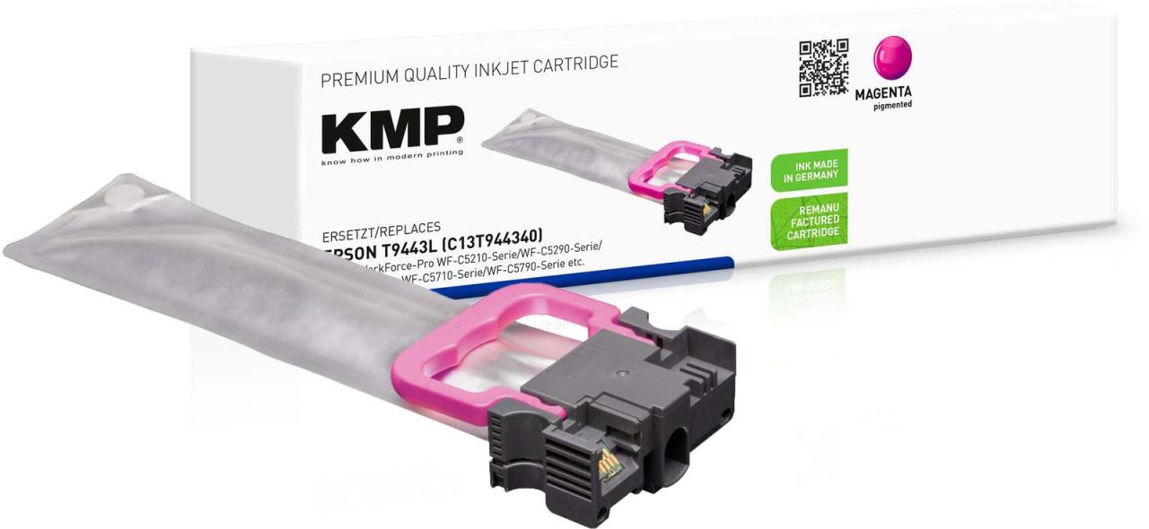 KMP Druckerpatrone magenta kompatibel zu EPSON T9443L KMP Druckerpatrone magenta kompatibel zu EPSON T9443L von KMP
