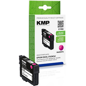 KMP E198X  magenta Druckerpatrone kompatibel zu EPSON 502XL (T02W34) von KMP