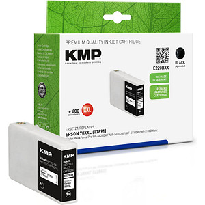 KMP E220BXX  schwarz Druckerpatrone kompatibel zu EPSON T7891XXL von KMP