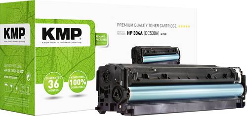 KMP Toner ersetzt HP 304A, CC530A Kompatibel Schwarz 3500 Seiten H-T122 1218,0000 von KMP