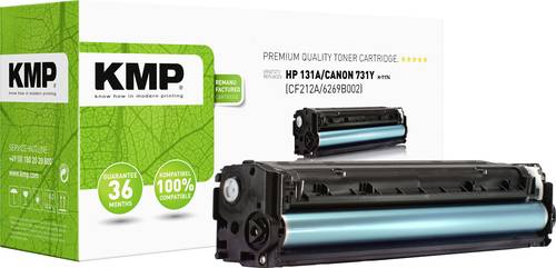 KMP Toner ersetzt HP 131A, CF212A Kompatibel Gelb 1800 Seiten H-T174 1236,0009 von KMP