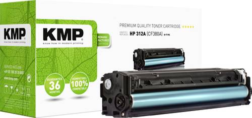 KMP Tonerkassette ersetzt HP 312A, CF380A Kompatibel Schwarz 2400 Seiten H-T195 2528,0000 von KMP