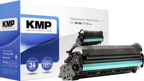 KMP Tonerkassette ersetzt HP 15X, C7115X Kompatibel Schwarz 5000 Seiten H-T21 1105,5000 von KMP