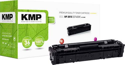 KMP Tonerkassette ersetzt HP 201X, CF403X Kompatibel Magenta 2300 Seiten H-T215MX 2536,3006 von KMP