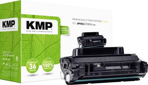 KMP H-T227 Tonerkassette ersetzt HP 81A, CF281A Schwarz 13500 Seiten Kompatibel Toner von KMP