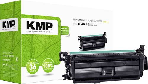 KMP Tonerkassette ersetzt HP 649X Kompatibel Schwarz 17000 Seiten H-T229 1223,3000 von KMP