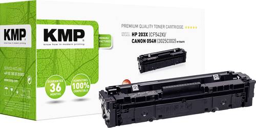 KMP Toner ersetzt HP HP 203X (CF542X) Kompatibel Gelb 2500 Seiten H-T246YX 2549,3009 von KMP