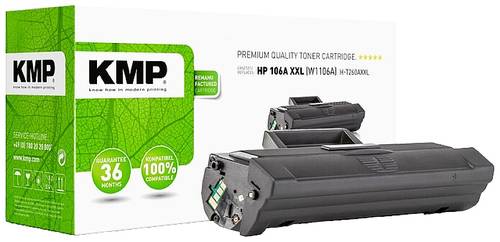 KMP Toner ersetzt HP 106A (W1106A) Kompatibel Schwarz 2500 Seiten H-T260XL 2556,5000 von KMP