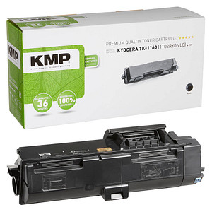 KMP K-T77  schwarz Toner kompatibel zu KYOCERA TK-1160 von KMP