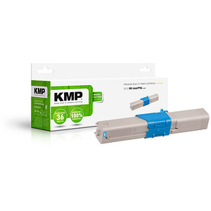 KMP O-T28  cyan Toner kompatibel zu OKI 44469706 von KMP