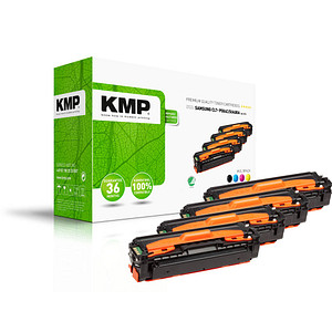 KMP SA-T57V  schwarz, cyan, magenta, gelb Toner kompatibel zu SAMSUNG CLT-P504C (SU400A), 4er-Set von KMP