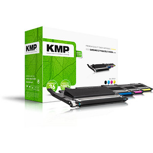 KMP SA-T89V  schwarz, cyan, magenta, gelb Toner kompatibel zu SAMSUNG CLT-P404C (SU365A), 4er-Set von KMP