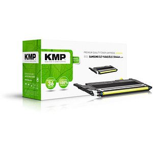 KMP SA-T92  gelb Toner kompatibel zu SAMSUNG CLT-Y404S (SU444A) von KMP