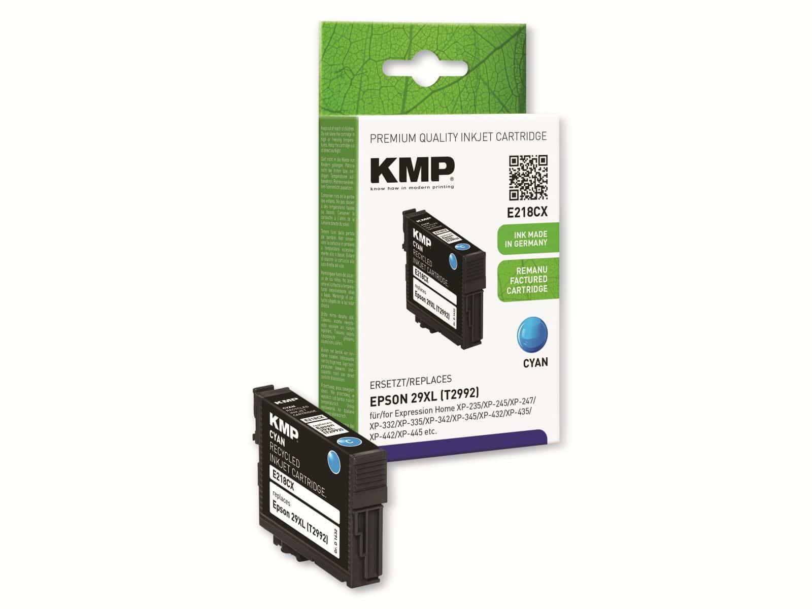 KMP Tintenpatrone E218CX, kompatibel zu Epson 29XL (T2992) von KMP