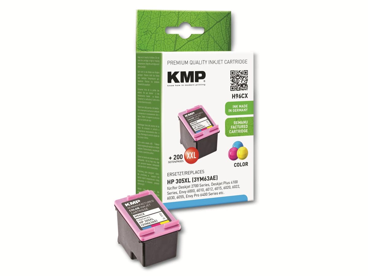 KMP Tintenpatrone H96CX, Farbe, für HP Deskjet von KMP