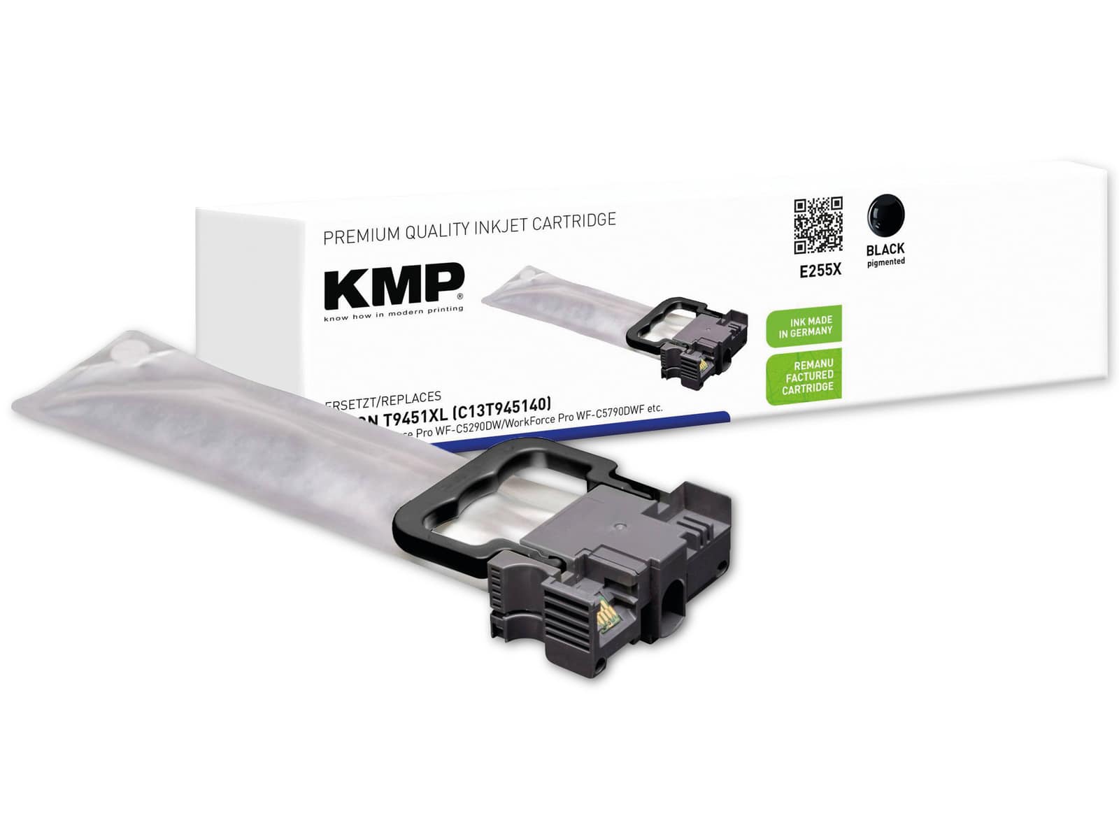 KMP Tintenpatrone für Epson, ersetzt T9451 (C13T945140) von KMP
