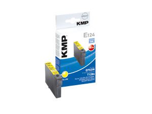 KMP Tintenpatrone kompatibel zu EPSON, gelb, 3,5 ml von KMP