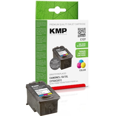 KMP Tintenpatronen Farbig ersetzt  Canon CL561XL (3730C001) von KMP