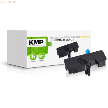 KMP Toner 2912,0003 K-T84C wie Kyocera TK5240C cyan von KMP