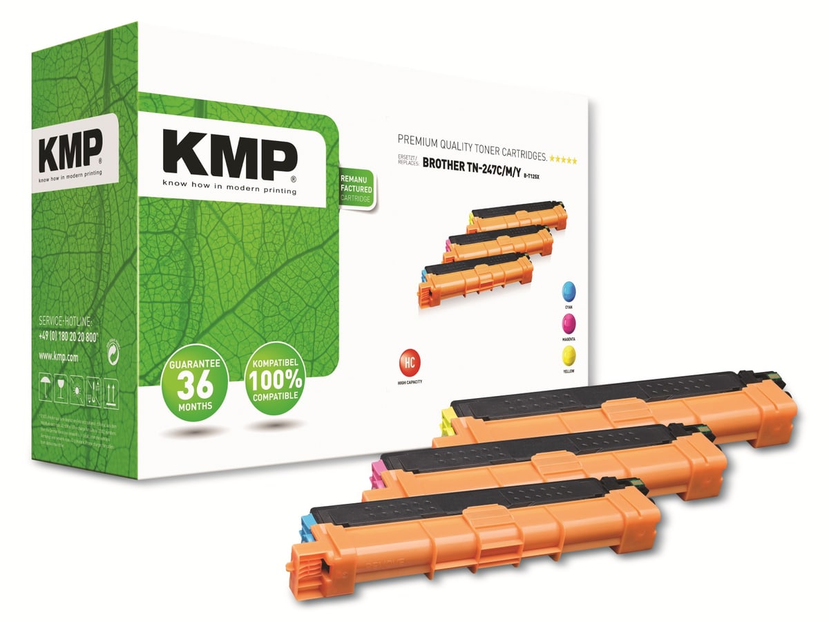 KMP Toner B-T125X, Multipack von KMP
