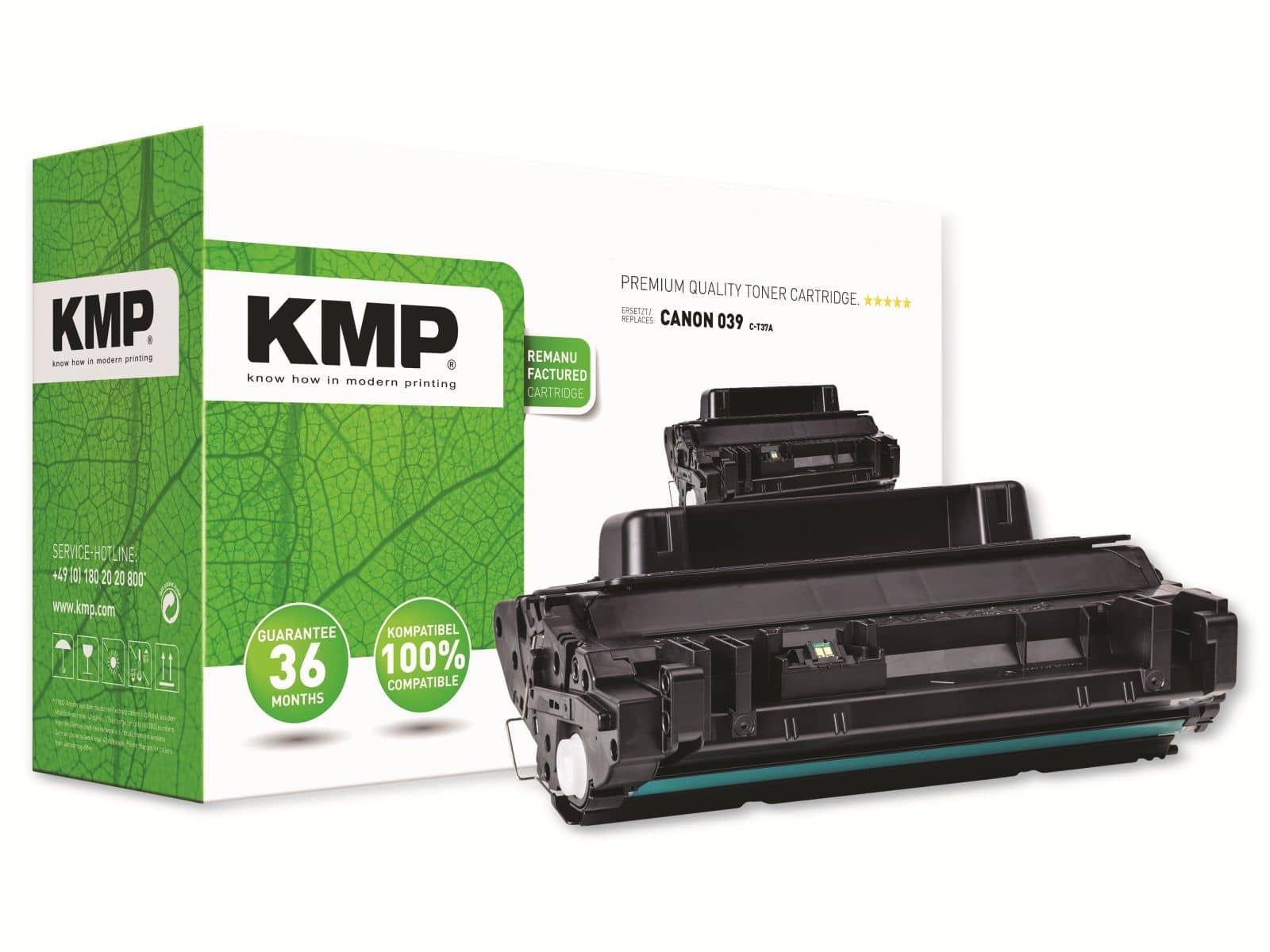 KMP Toner C-T37A, kompatibel zu Canon 039 von KMP