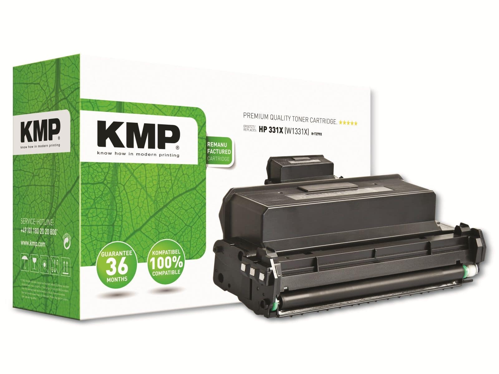 KMP Toner H-T279X, schwarz, für HP LaserJet von KMP